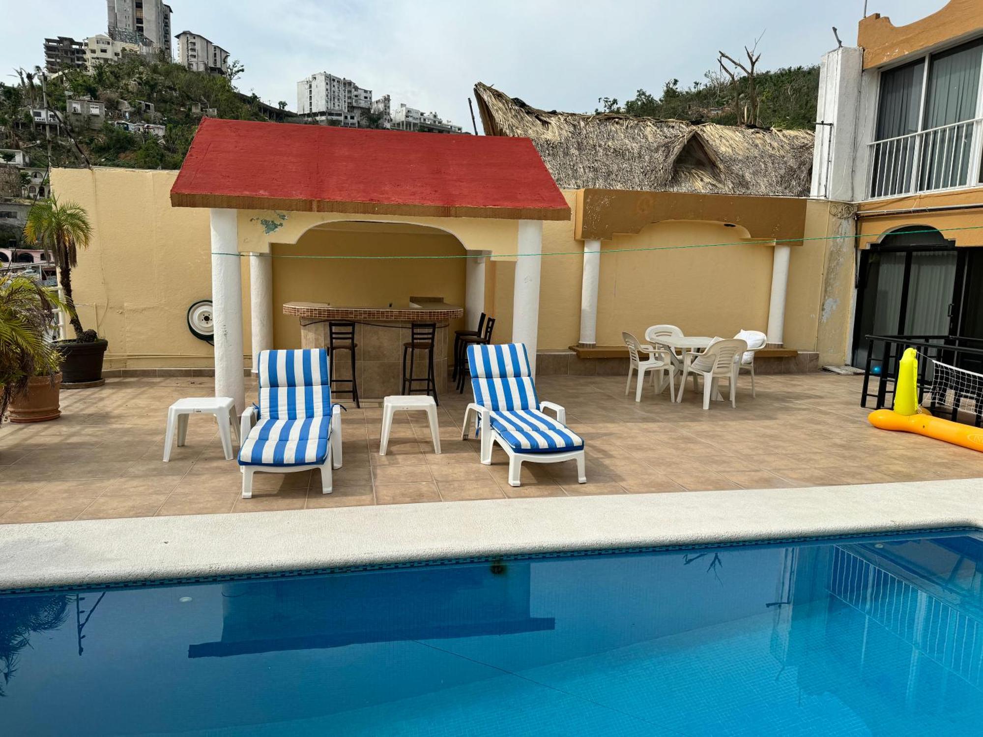 Blue Coast With Pool And Ocean View 10 To 35 P Villa Acapulco Ngoại thất bức ảnh