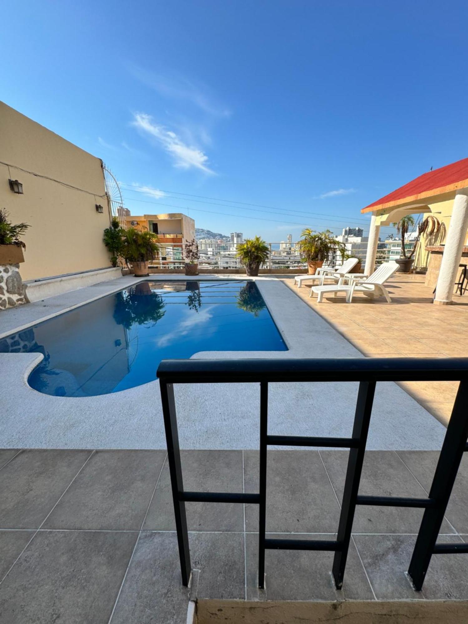 Blue Coast With Pool And Ocean View 10 To 35 P Villa Acapulco Ngoại thất bức ảnh