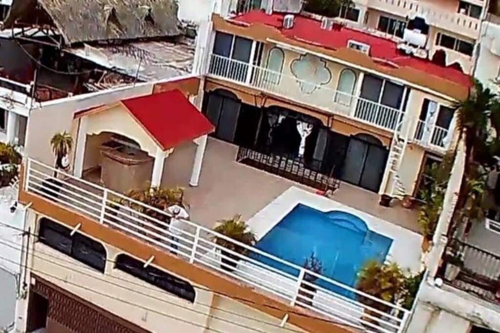 Blue Coast With Pool And Ocean View 10 To 35 P Villa Acapulco Ngoại thất bức ảnh