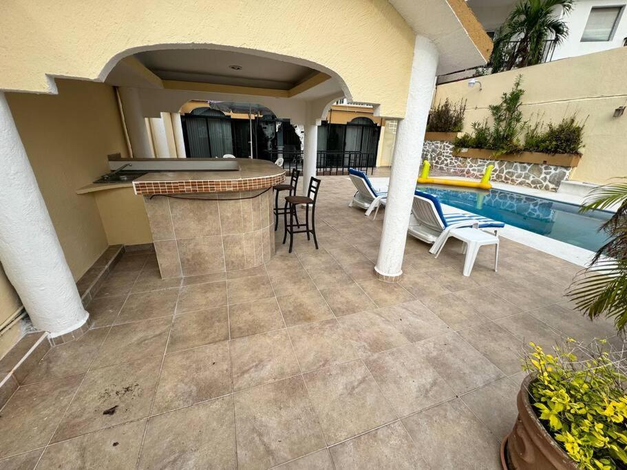 Blue Coast With Pool And Ocean View 10 To 35 P Villa Acapulco Ngoại thất bức ảnh