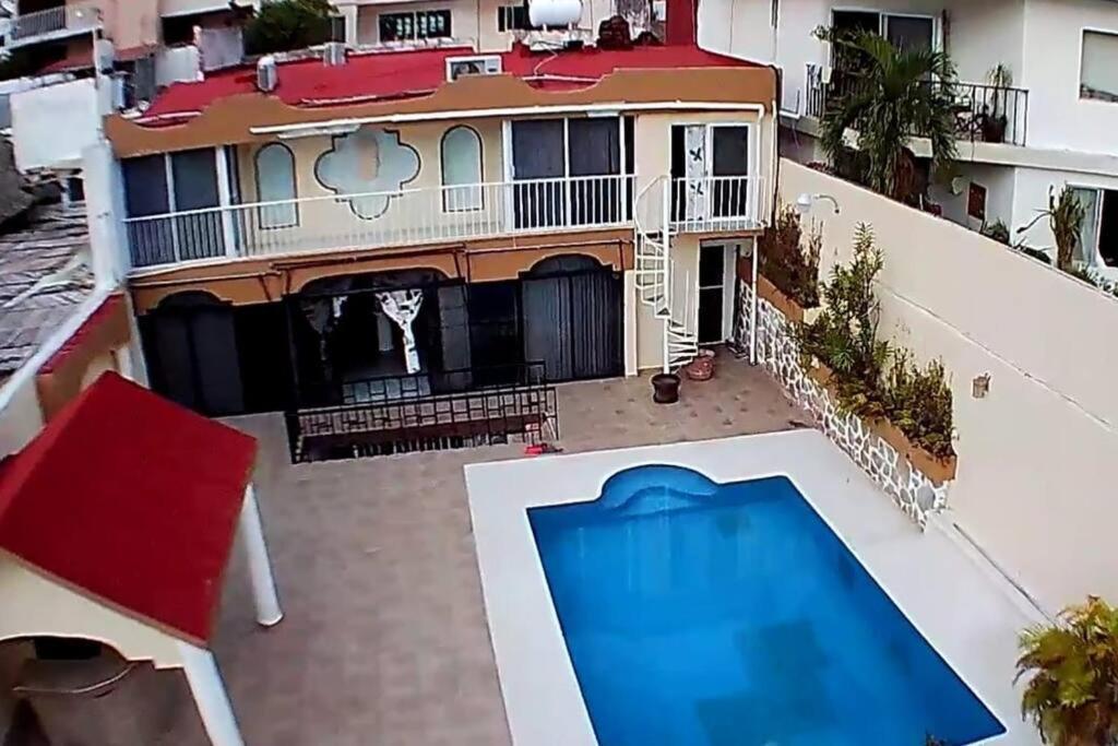 Blue Coast With Pool And Ocean View 10 To 35 P Villa Acapulco Ngoại thất bức ảnh