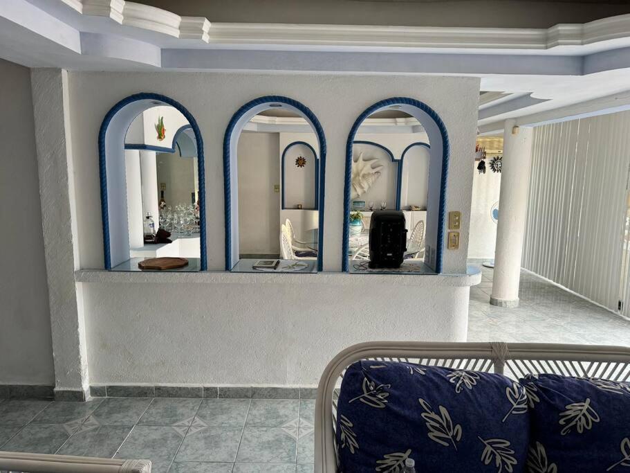 Blue Coast With Pool And Ocean View 10 To 35 P Villa Acapulco Ngoại thất bức ảnh